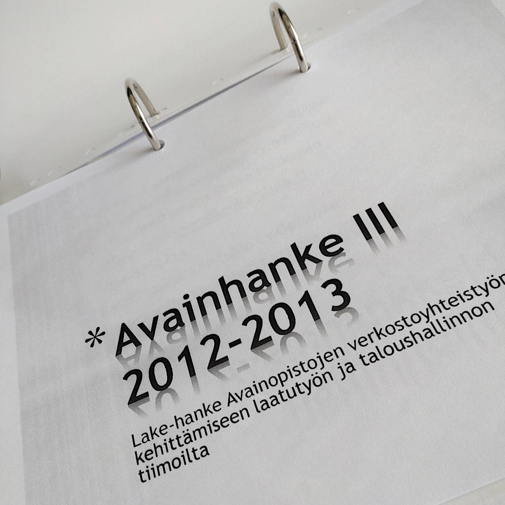 Avainopistot, Avainhanke III