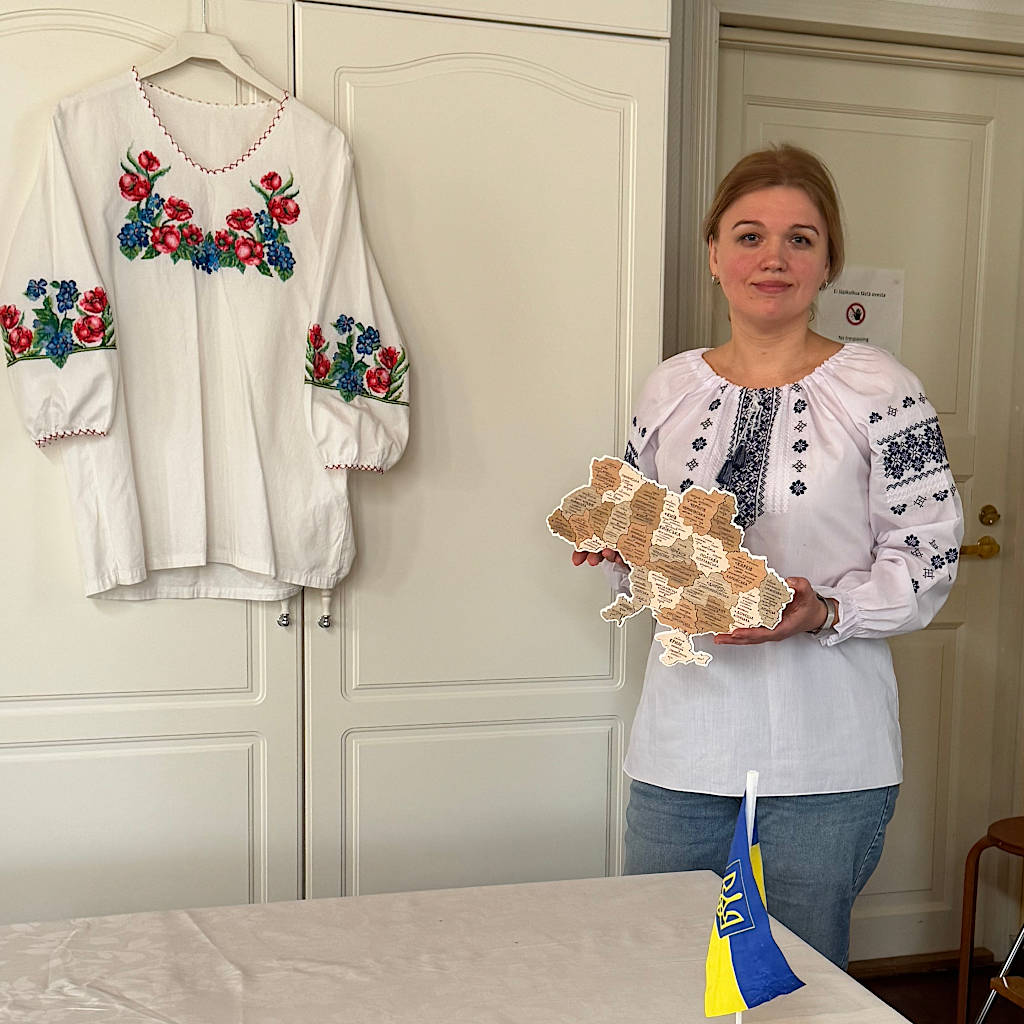 Ukrainalainen opiskelija