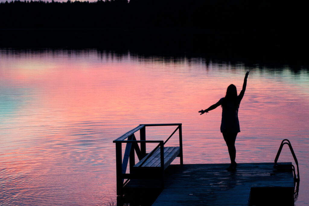 Beautiful lake view