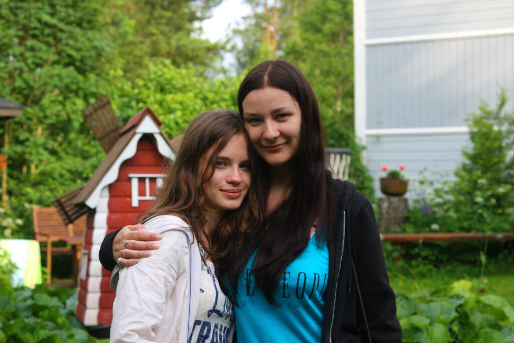 Two girls