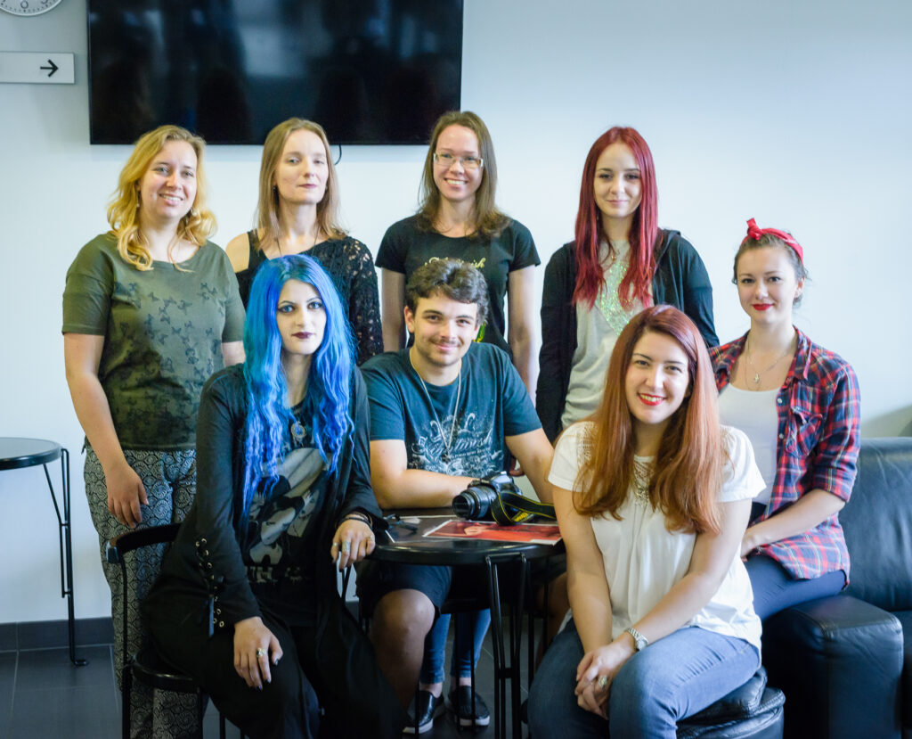 A group of artist
