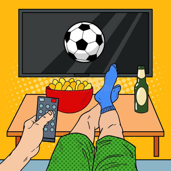 Watching football