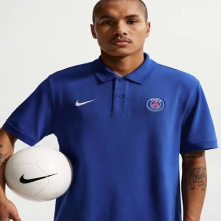 PSG,Cotton Short-Sleeve Polo Shirt