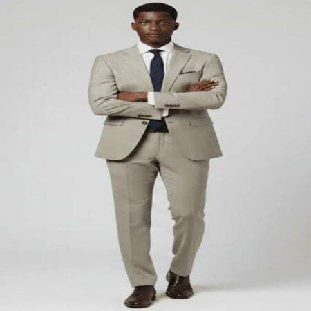 Two-Piece Tailored Slim-Fit Suit